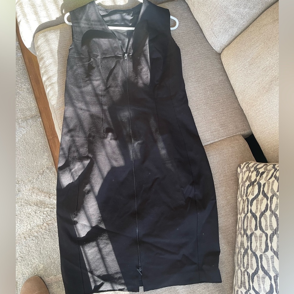 Midi zip up dress